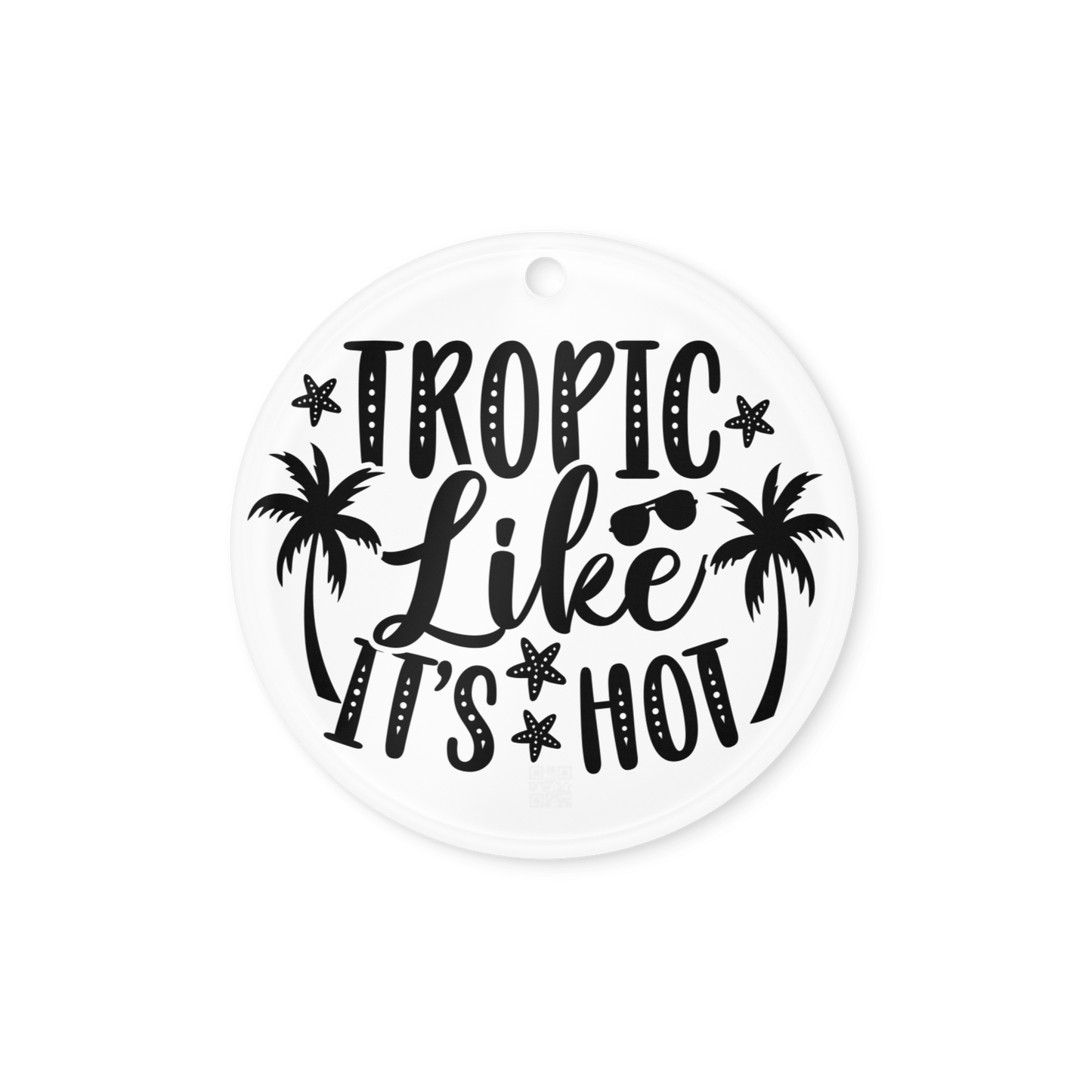 Tropic Lilee Acrylic Ornament
