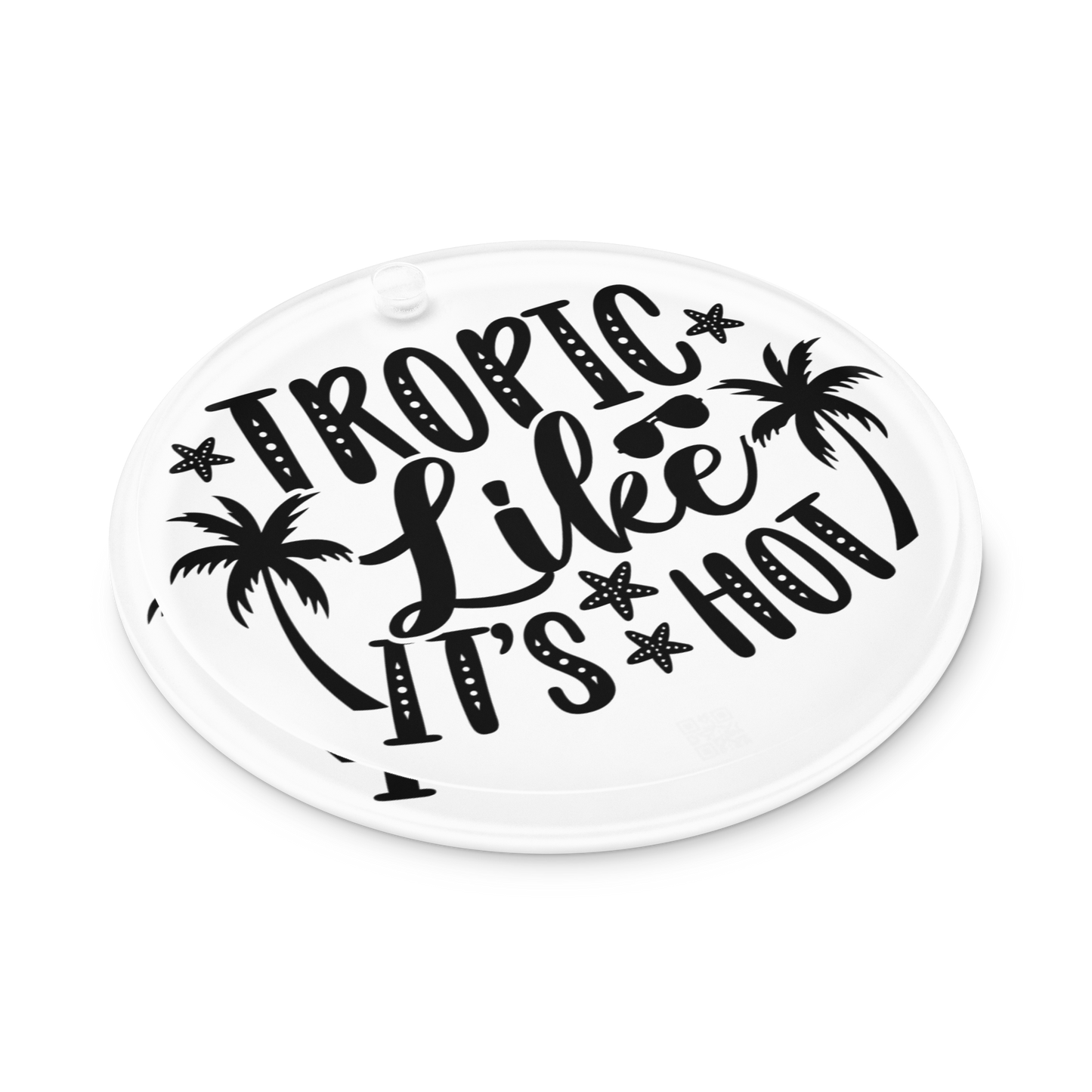 Tropic Lilee Acrylic Ornament