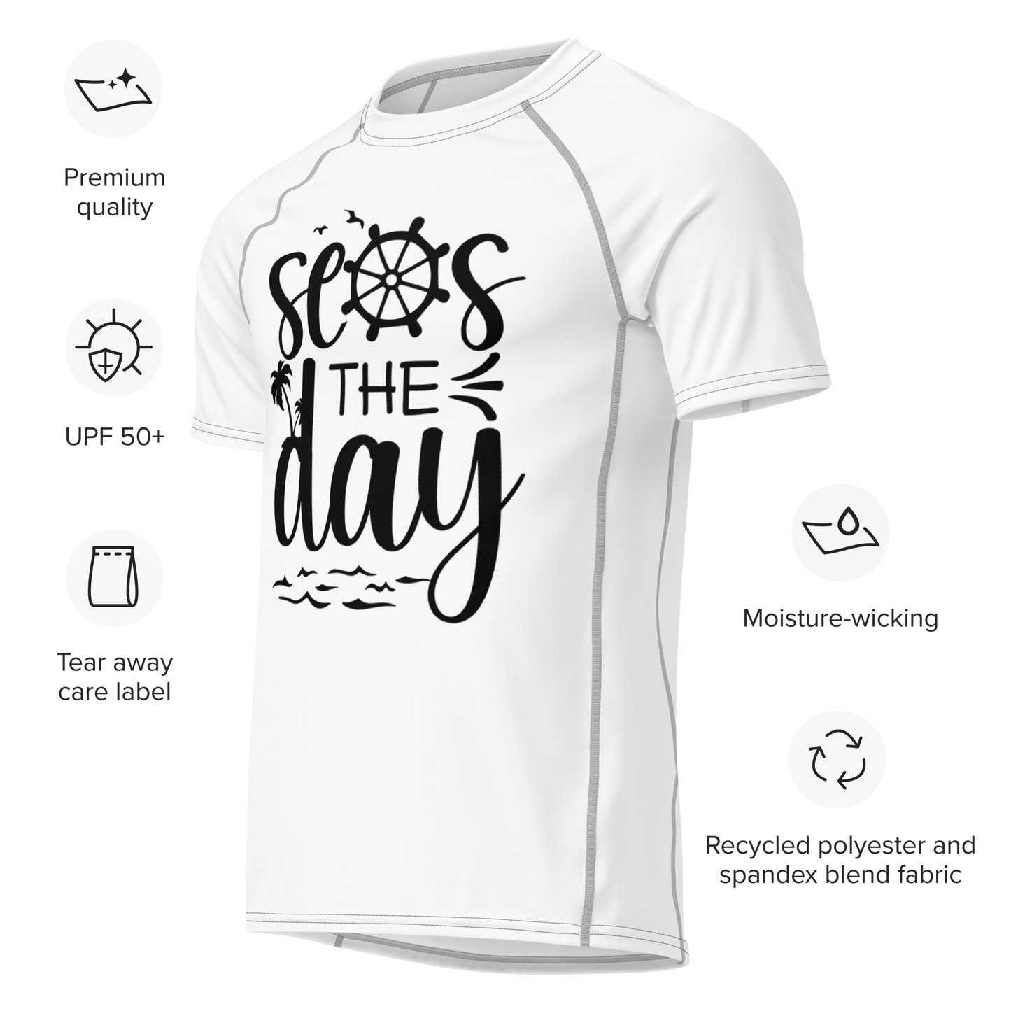 Seas the Day Rash Guard