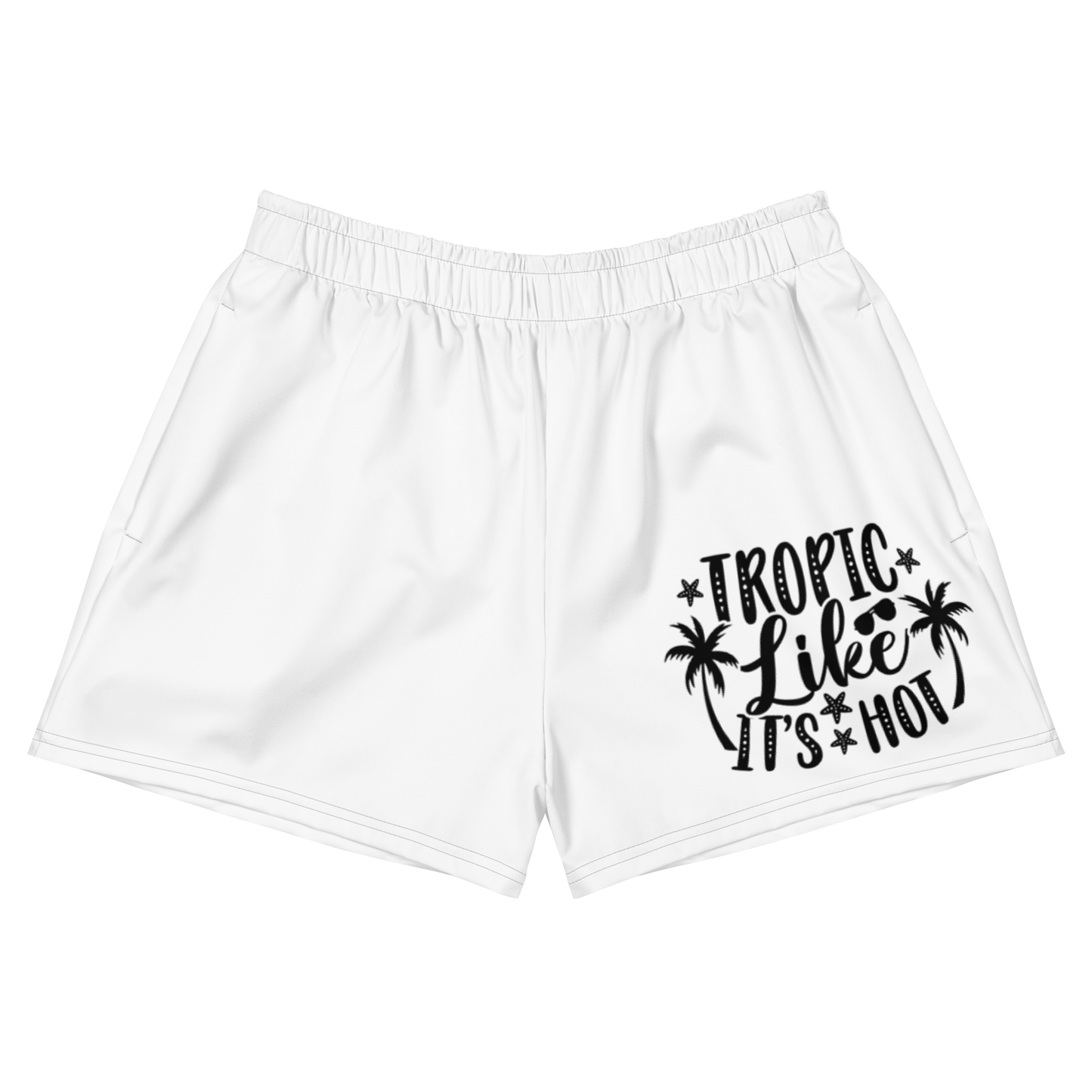 Tropic Lilee Unisex Athletic Shorts