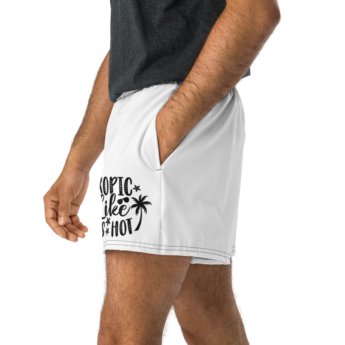 Tropic Lilee Unisex Athletic Shorts
