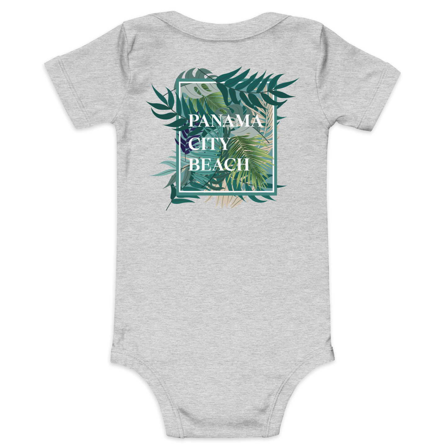 Tropical Canopy: Panama City Beach Baby One-Piece