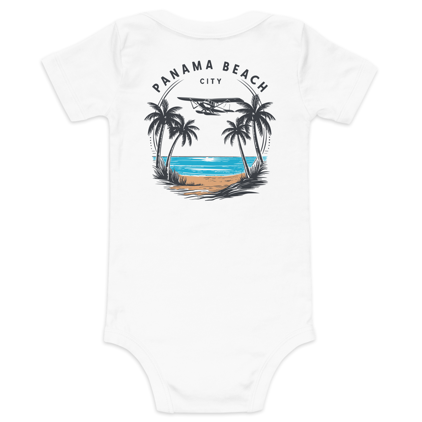 Skyline to Shoreline: Panama City Beach Baby One-Piece