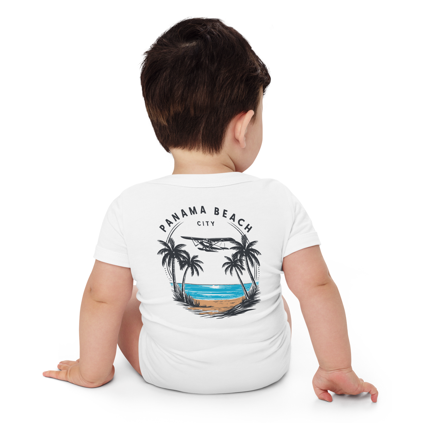 Skyline to Shoreline: Panama City Beach Baby One-Piece