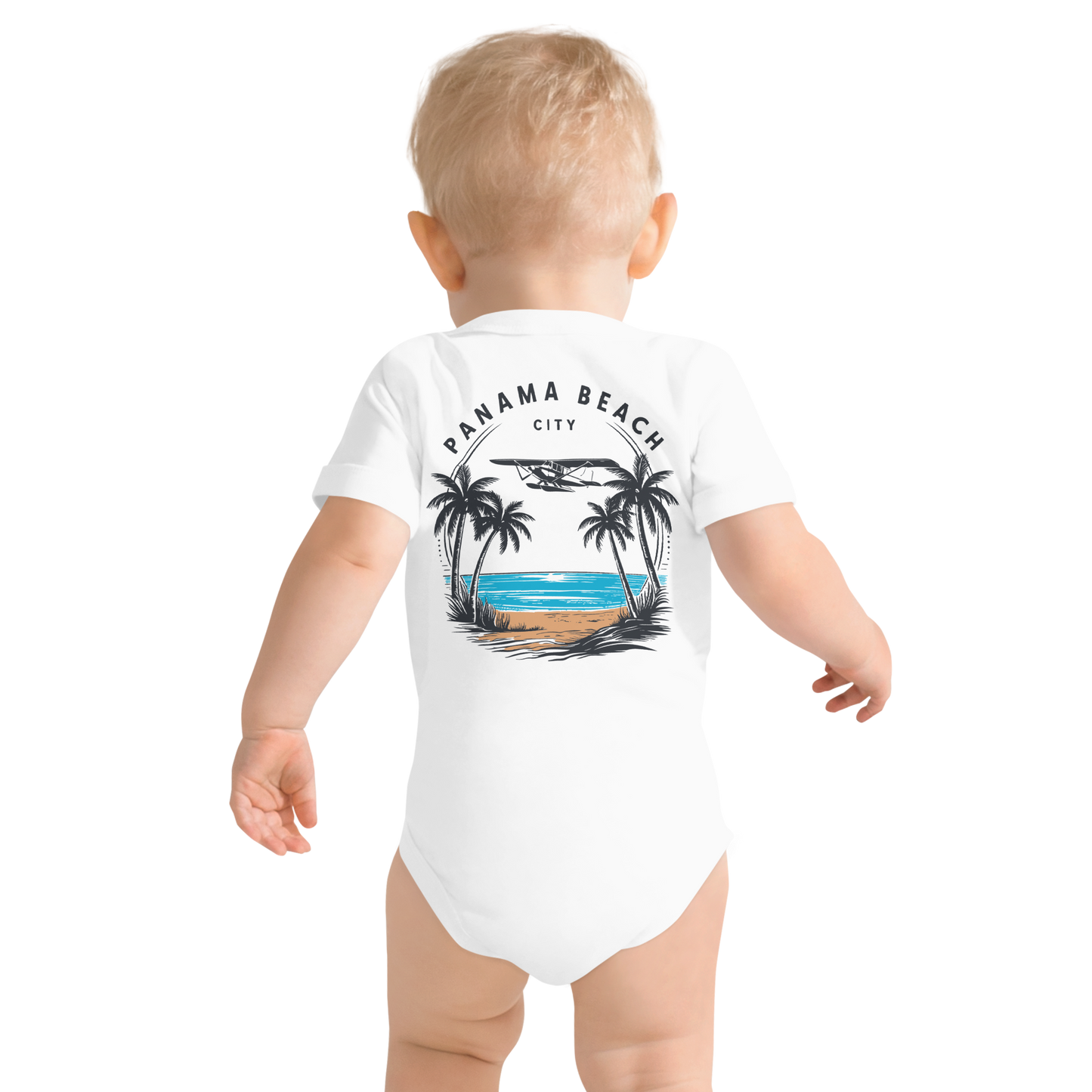 Skyline to Shoreline: Panama City Beach Baby One-Piece