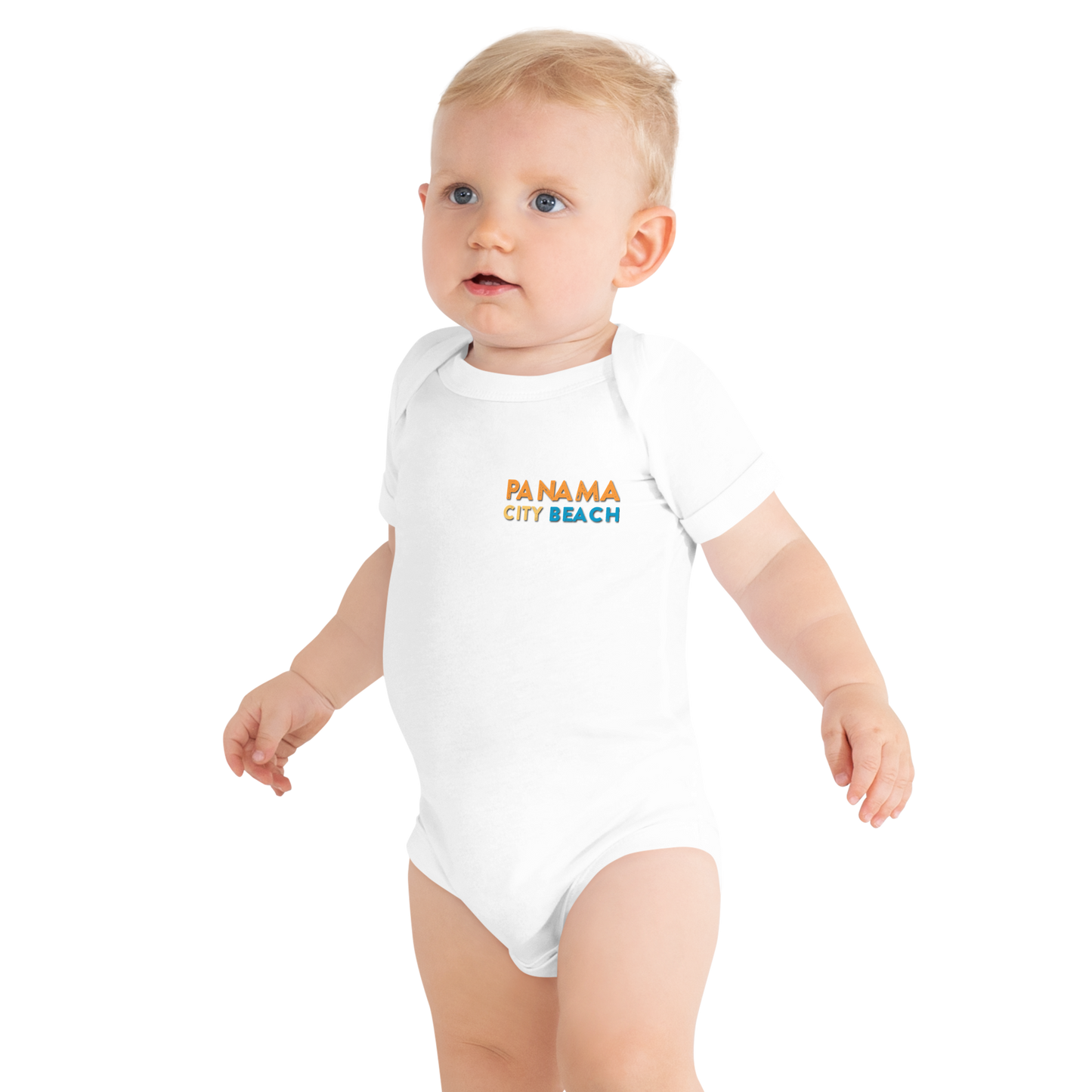 Skyline to Shoreline: Panama City Beach Baby One-Piece