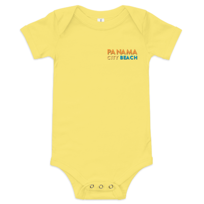 Parrot Perch: Panama City Beach Baby One-Piece