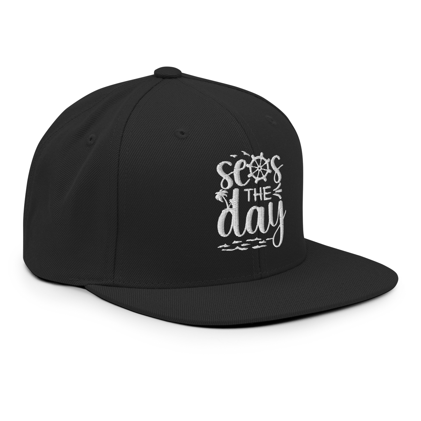 Seas The Day Snapback Hat