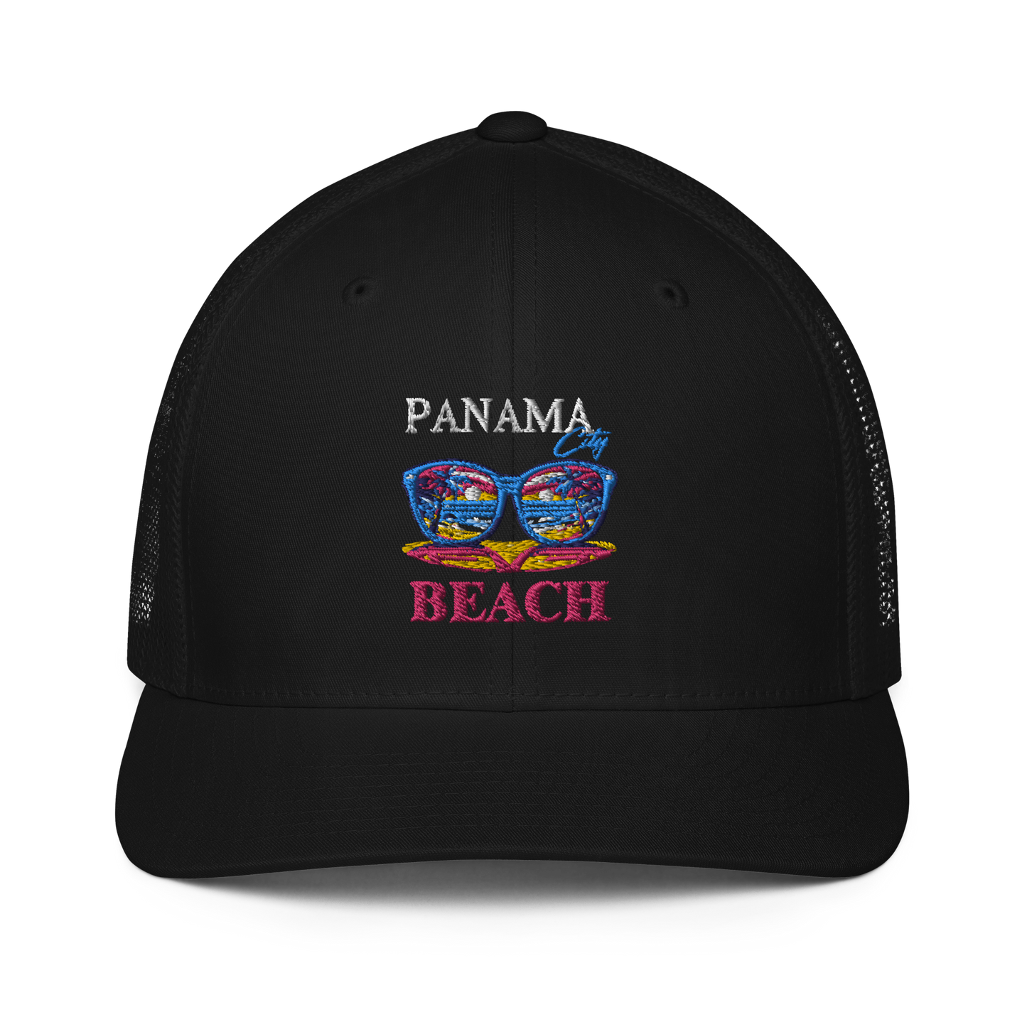 Beach Shades: Panama City Beach Closed-Back Trucker Cap