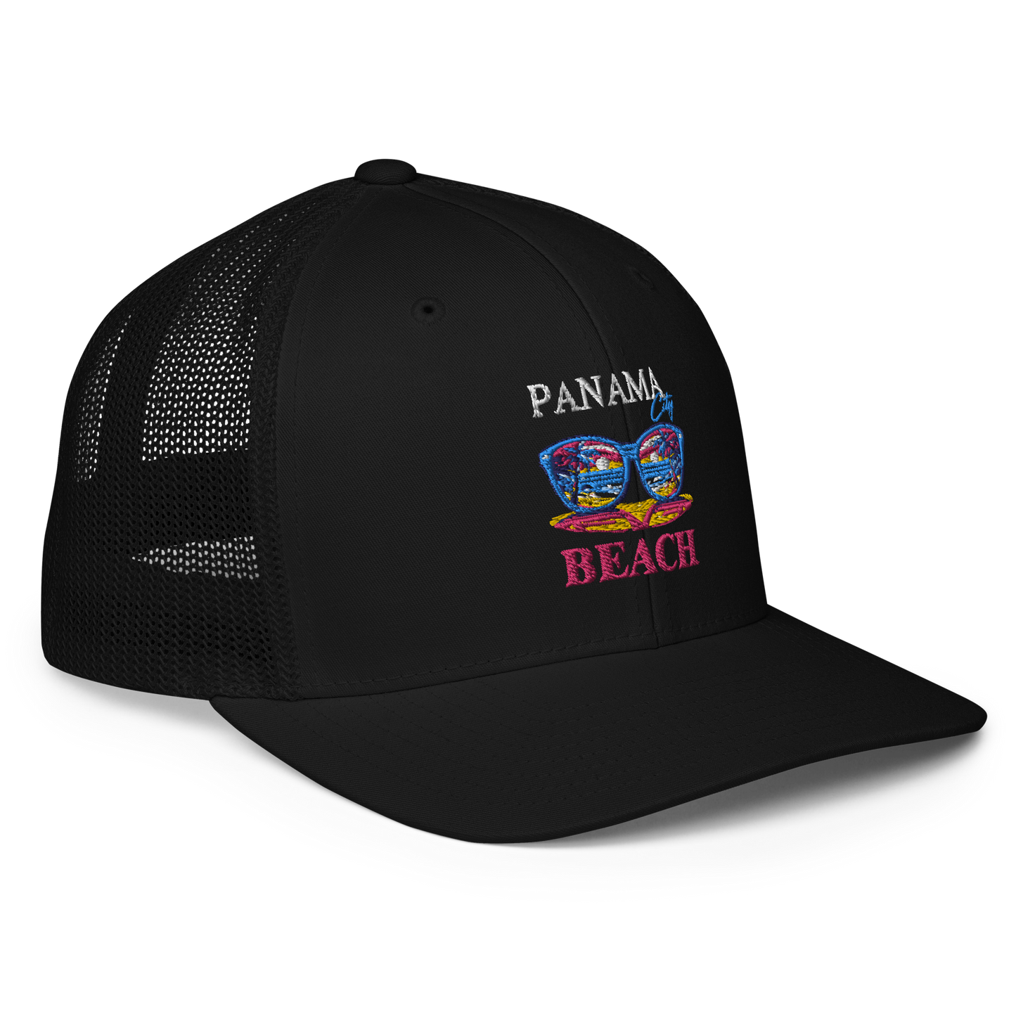 Beach Shades: Panama City Beach Closed-Back Trucker Cap