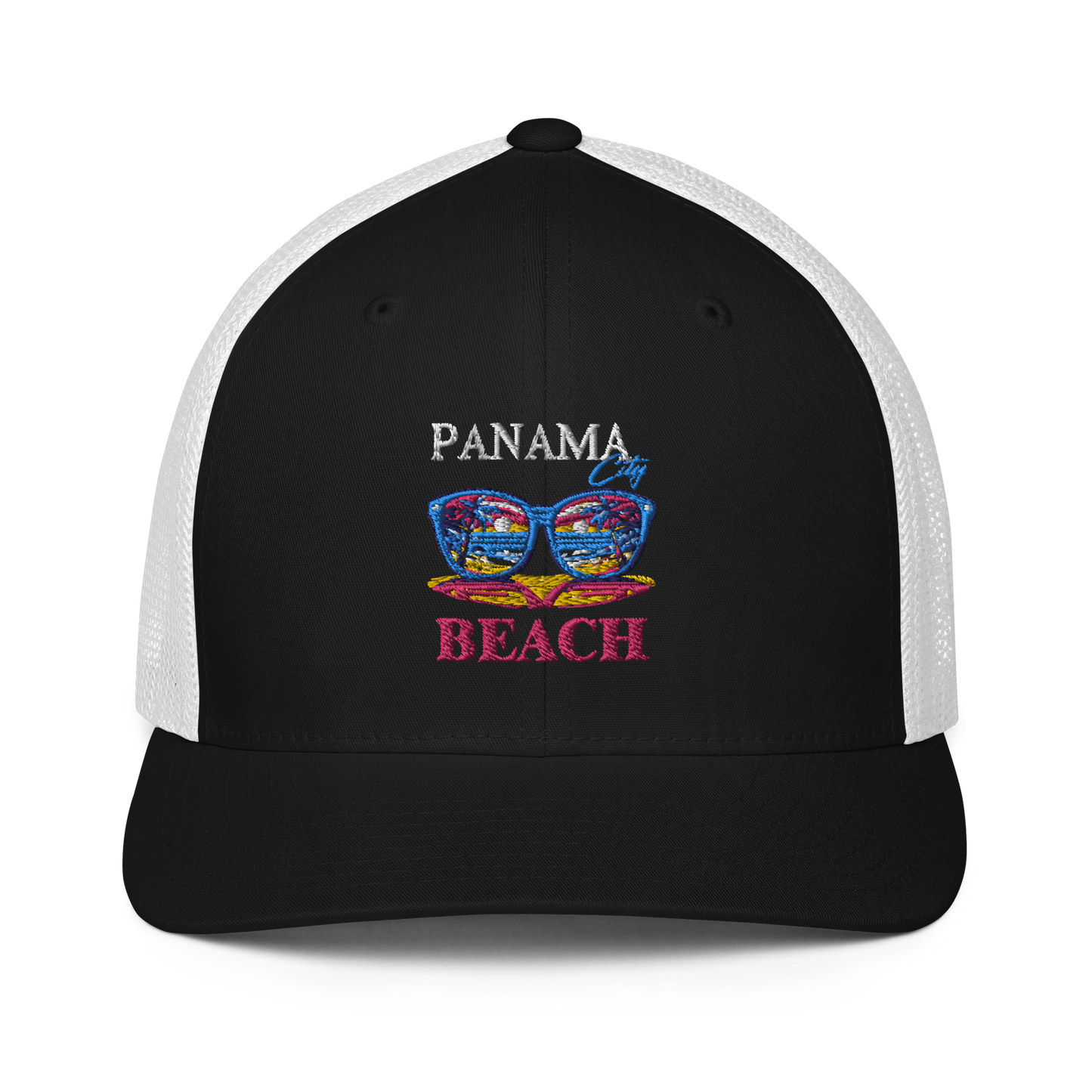 Beach Shades: Panama City Beach Closed-Back Trucker Cap