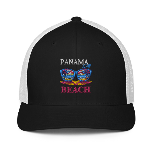 Beach Shades: Panama City Beach Closed-Back Trucker Cap