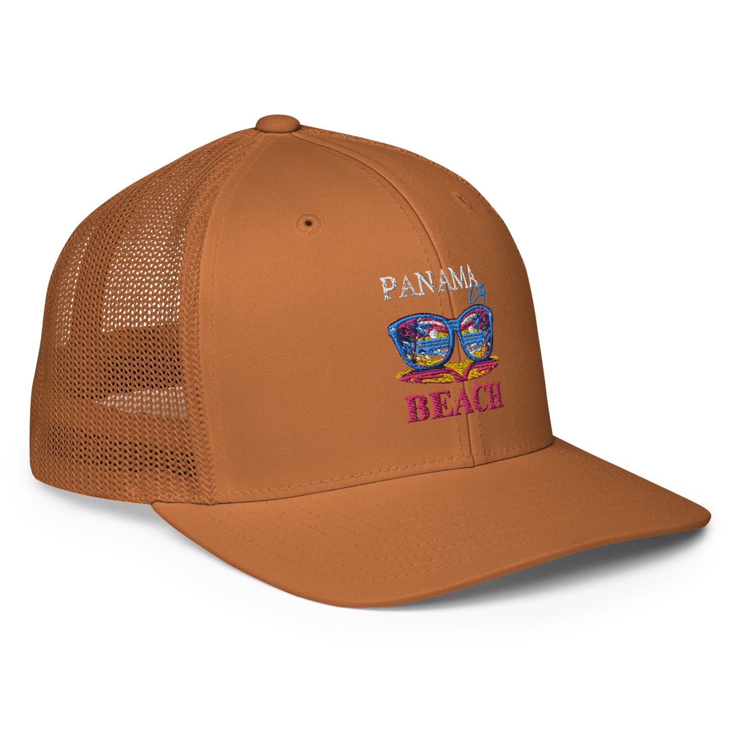 Beach Shades: Panama City Beach Closed-Back Trucker Cap