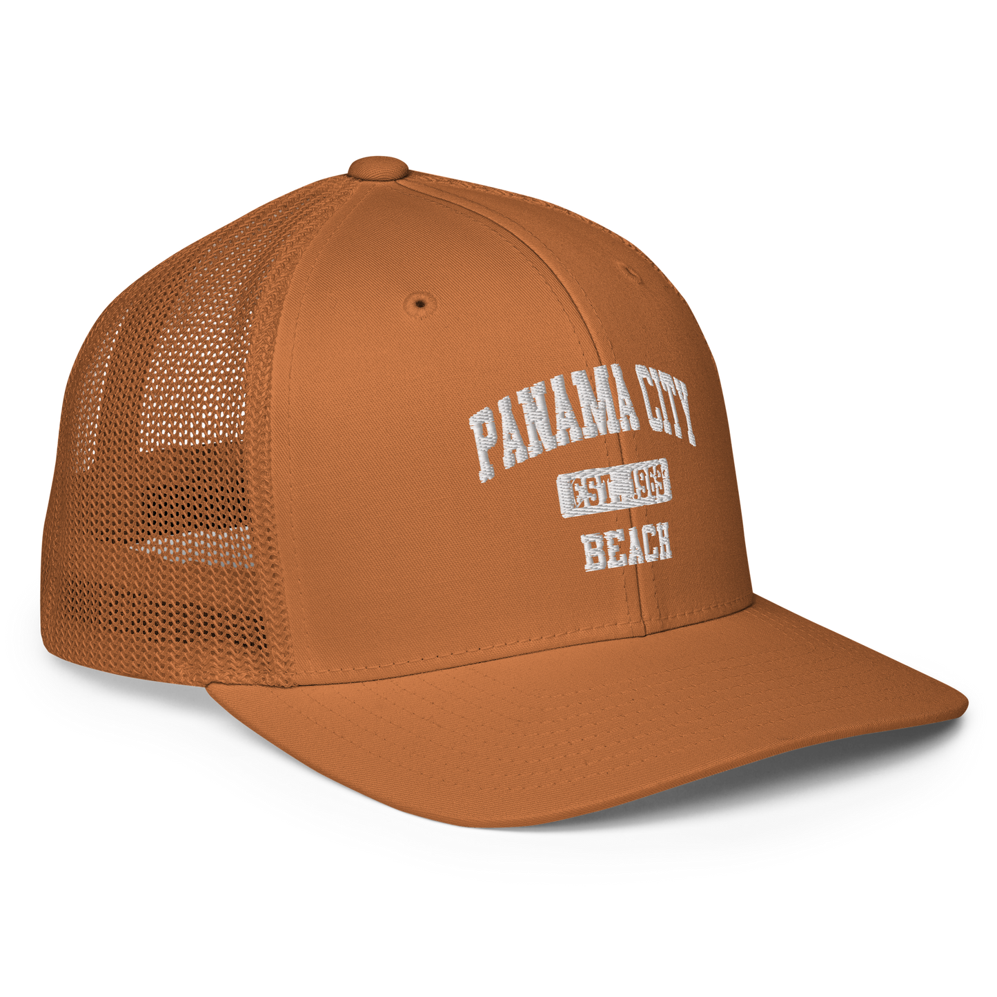 Vintage Vibes: Panama City Beach Est. 1969 Closed-Back Trucker Cap