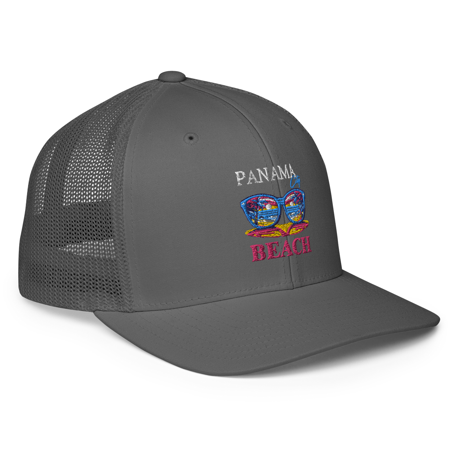 Beach Shades: Panama City Beach Closed-Back Trucker Cap