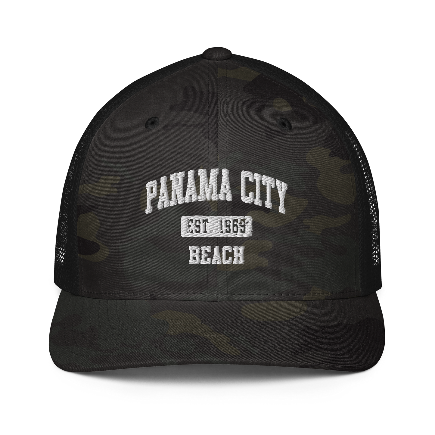 Vintage Vibes: Panama City Beach Est. 1969 Closed-Back Trucker Cap