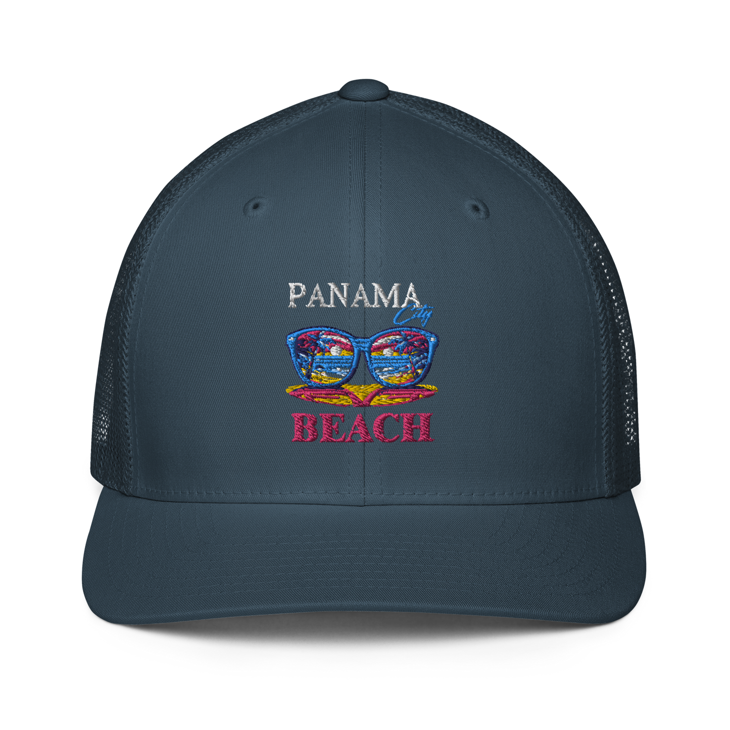 Beach Shades: Panama City Beach Closed-Back Trucker Cap