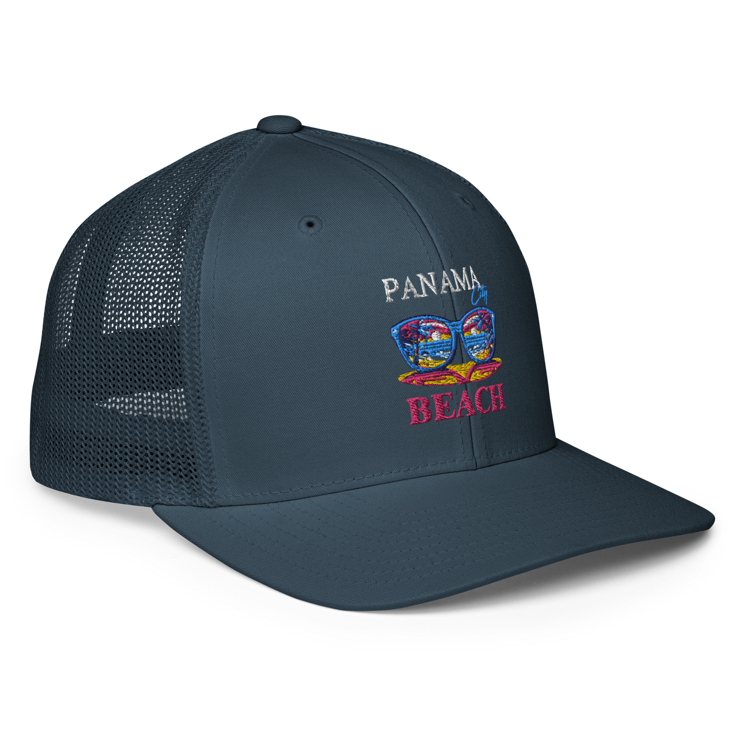 Beach Shades: Panama City Beach Closed-Back Trucker Cap