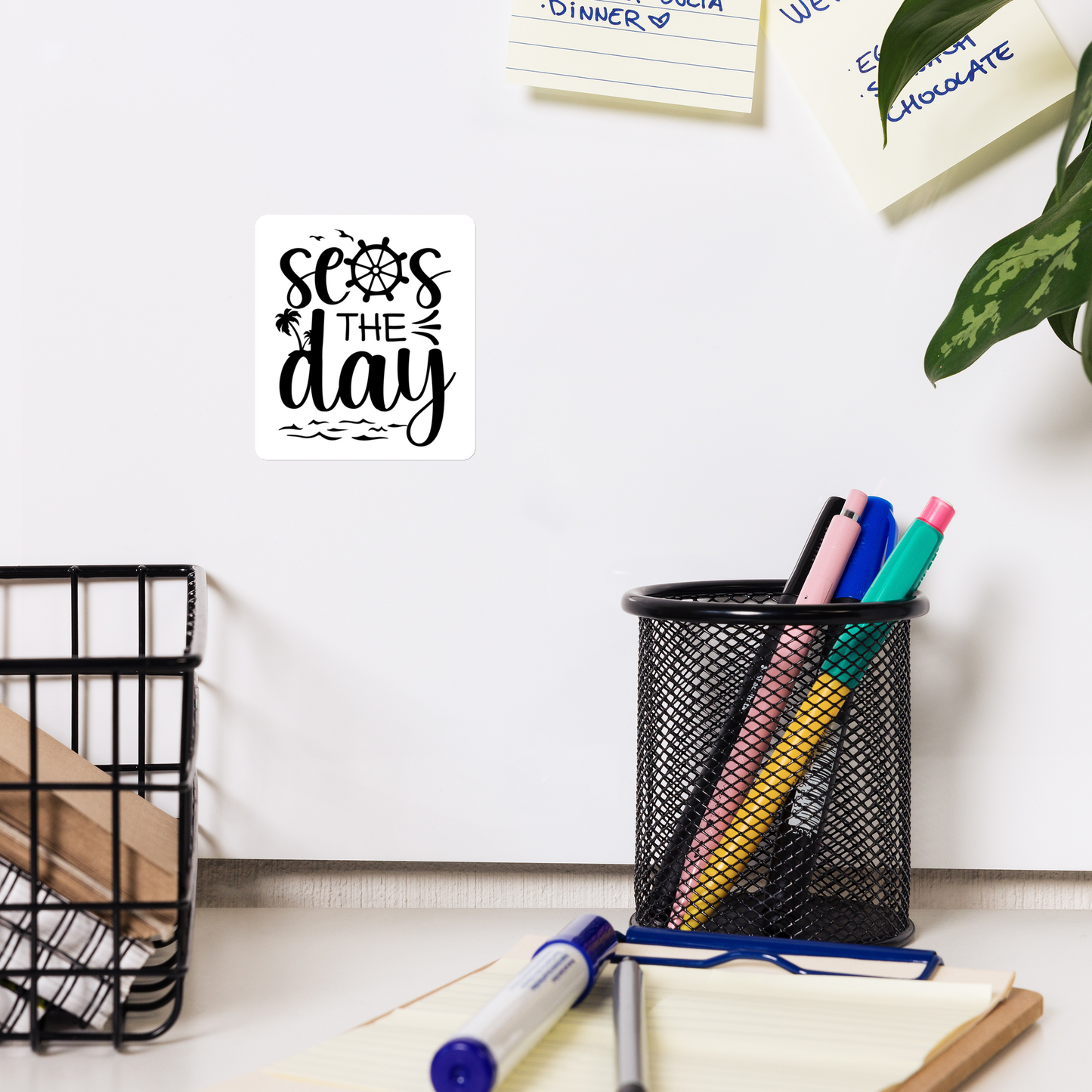 Seas The Day Magnet