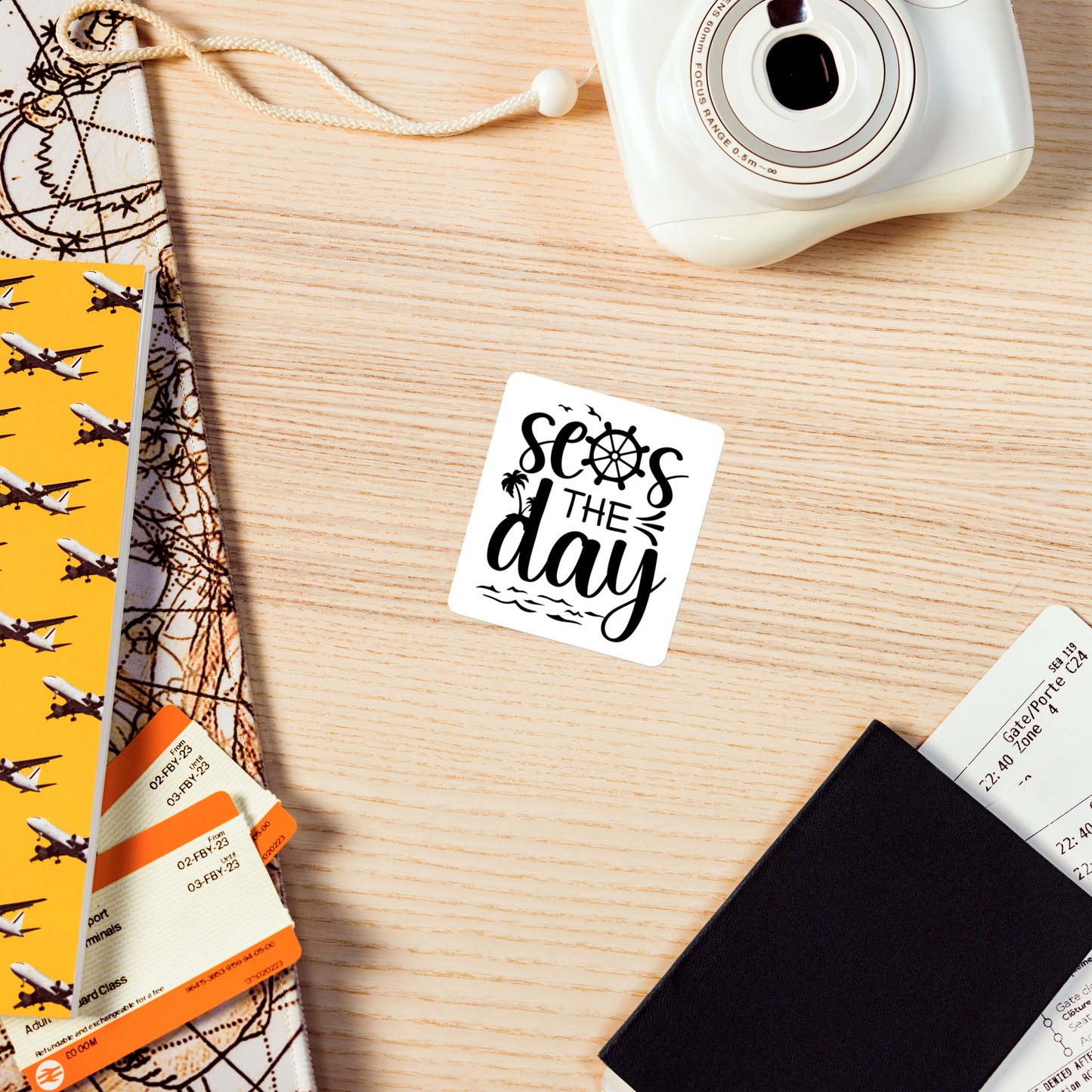 Seas The Day Magnet