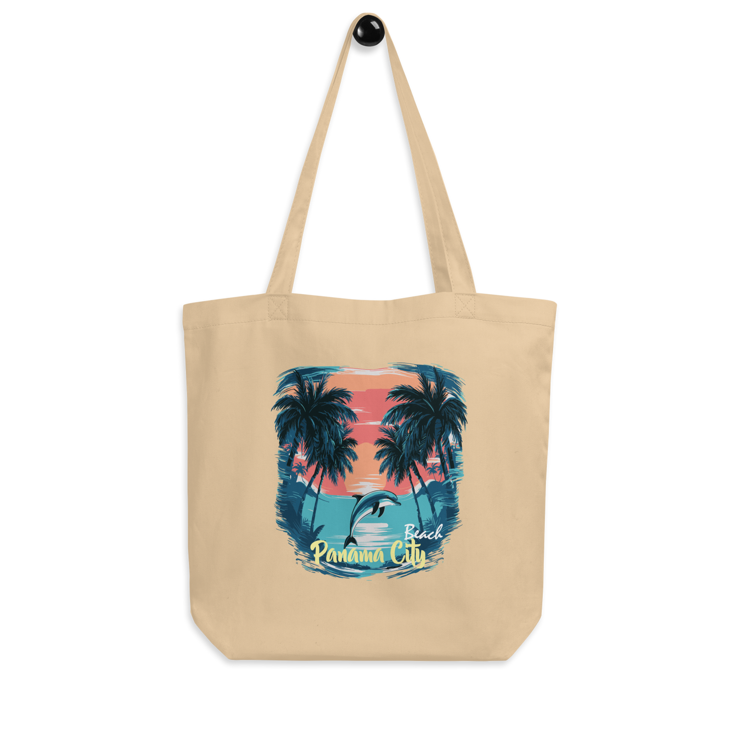 Sunset Splash: Panama City Beach Eco Tote Bag