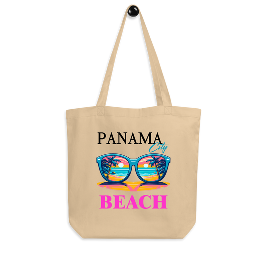 Beach Shades: Panama City Beach Eco Tote Bag