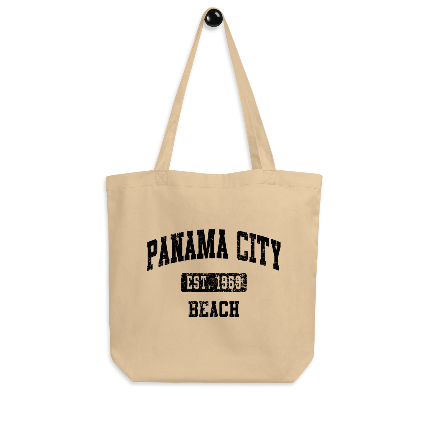 Vintage Vibes: Panama City Beach Est. 1969 Eco Tote Bag