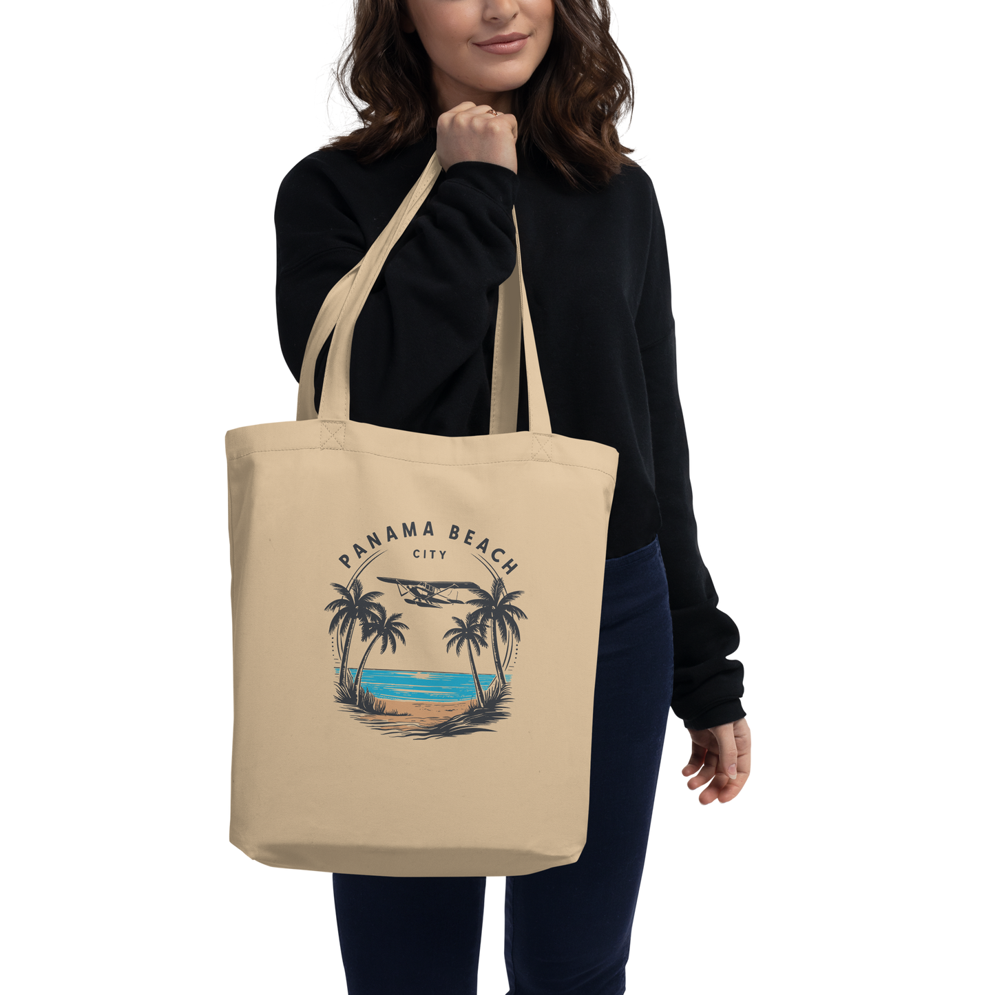 Skyline to Shoreline: Panama City Beach Eco Tote Bag