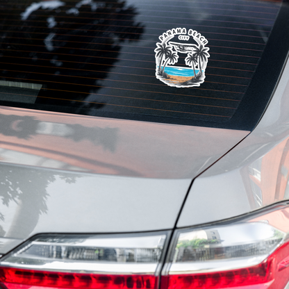 Skyline to Shoreline: Panama City Beach Bubble-Free Stickers