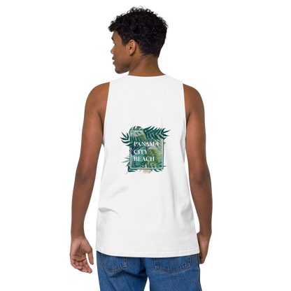 Tropical Canopy: I Love PCB Men’s Premium Tank top