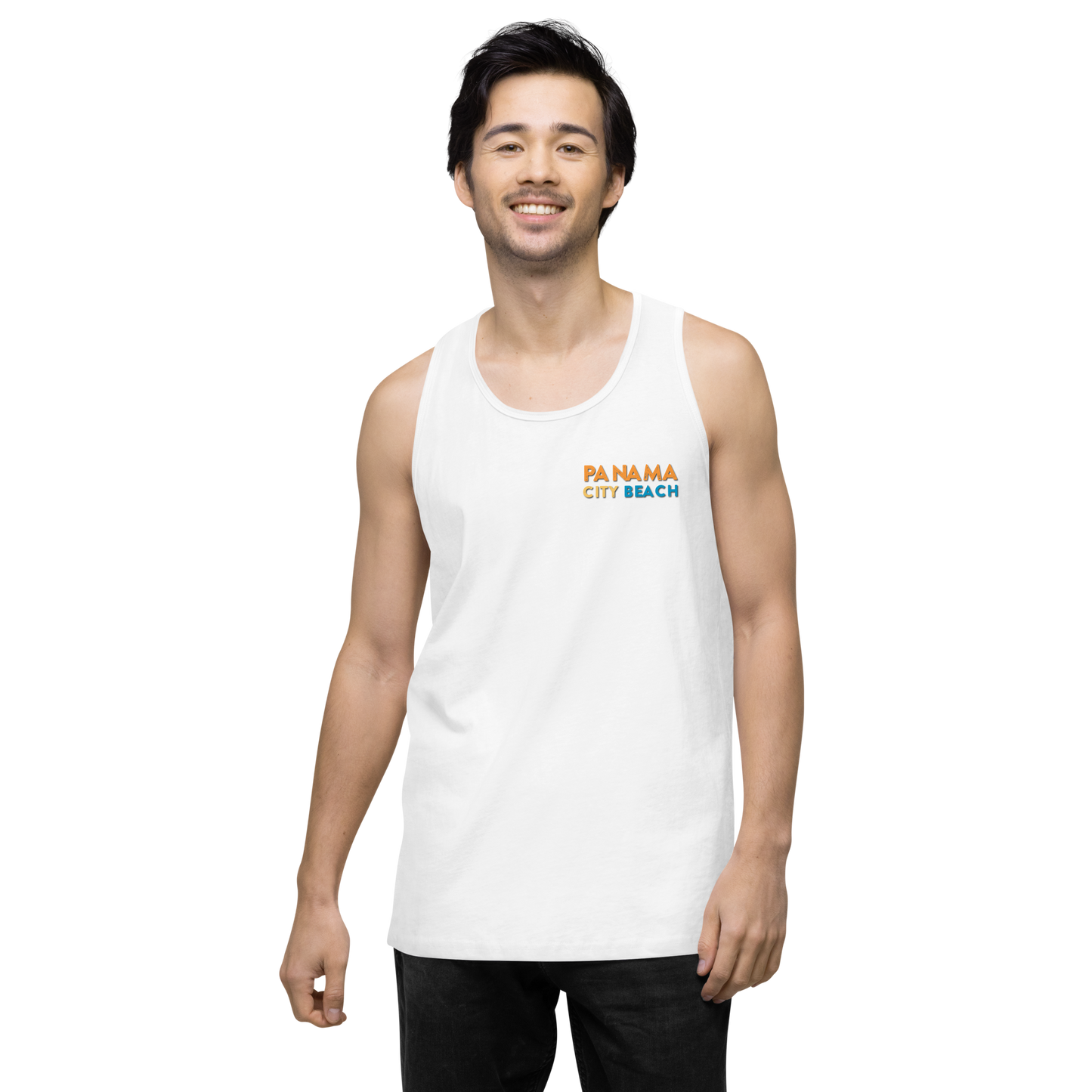 Tropical Canopy: Panama City Beach Men’s Premium Tank top