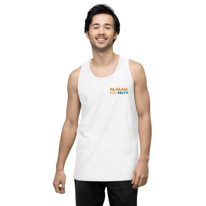 Tropical Canopy: Panama City Beach Men’s Premium Tank top