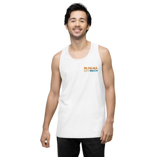 Tropical Canopy: Panama City Beach Men’s Premium Tank top