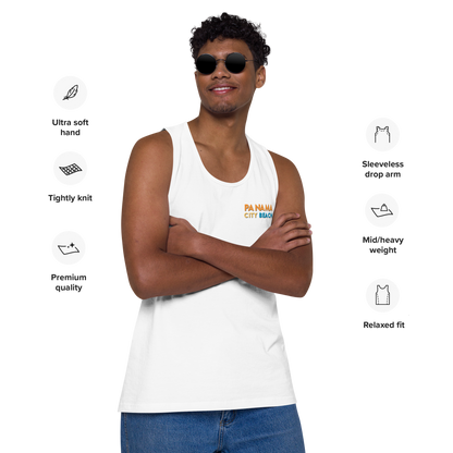 Tropical Canopy: Panama City Beach Men’s Premium Tank top