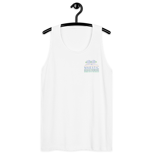 Majestic Beach Resort PCB Design Men’s Premium Tank Top