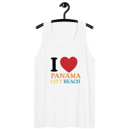 I Love PCB Front Design Men’s Premium Tank Top