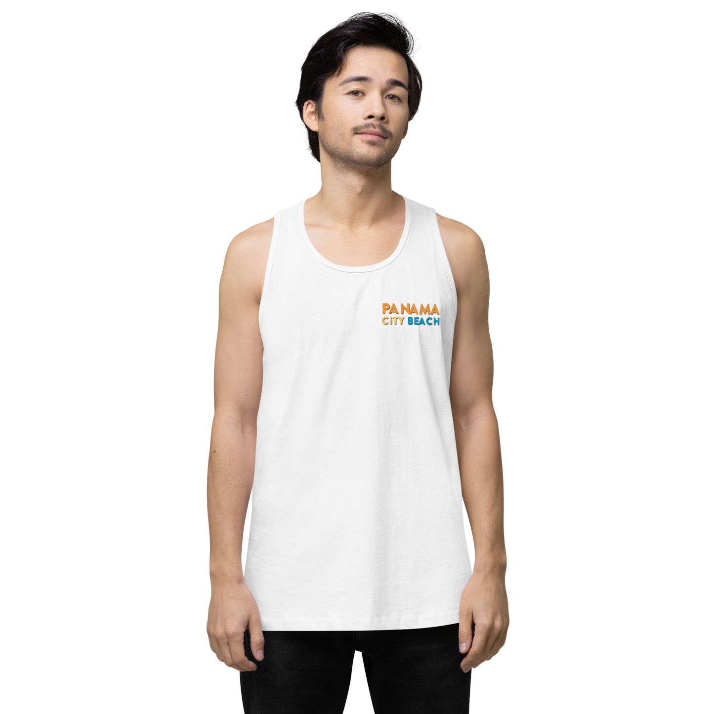 Tropical Canopy: Panama City Beach Men’s Premium Tank top