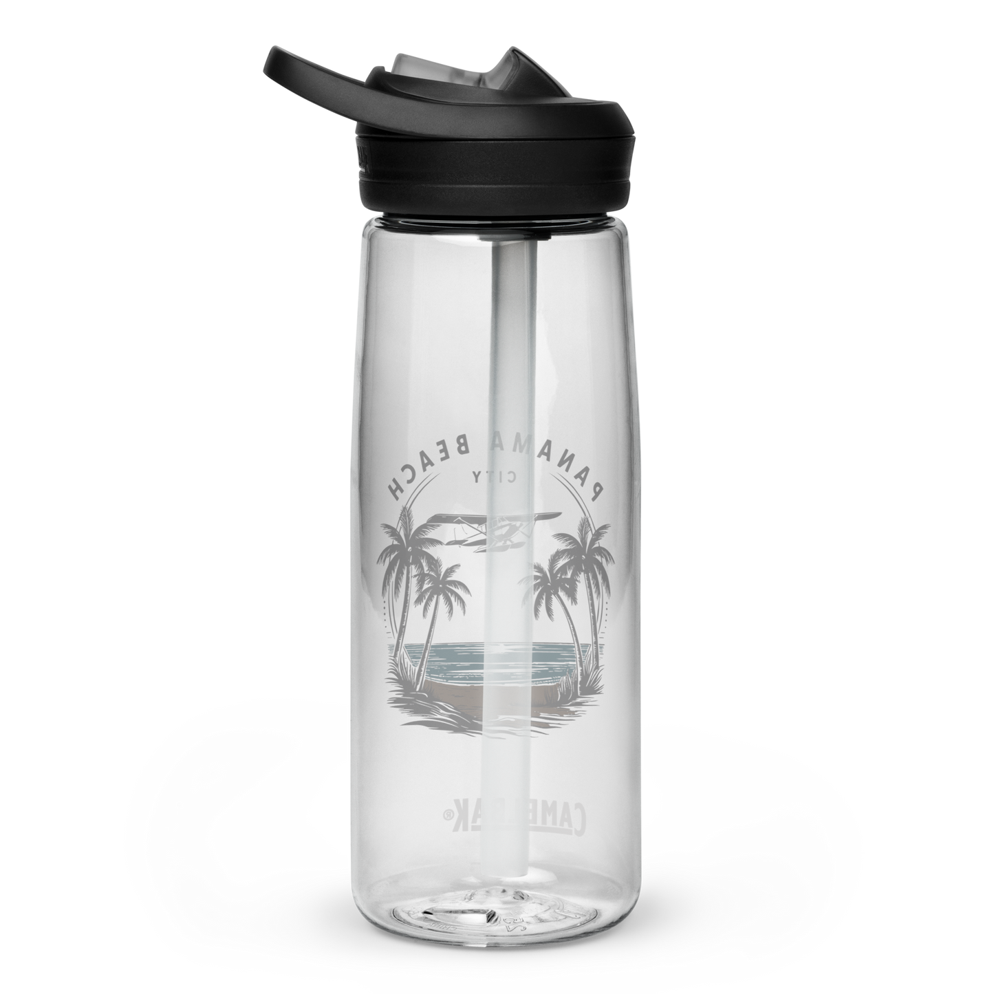 Skyline to Shoreline: Panama City Beach Sports Water Bottle