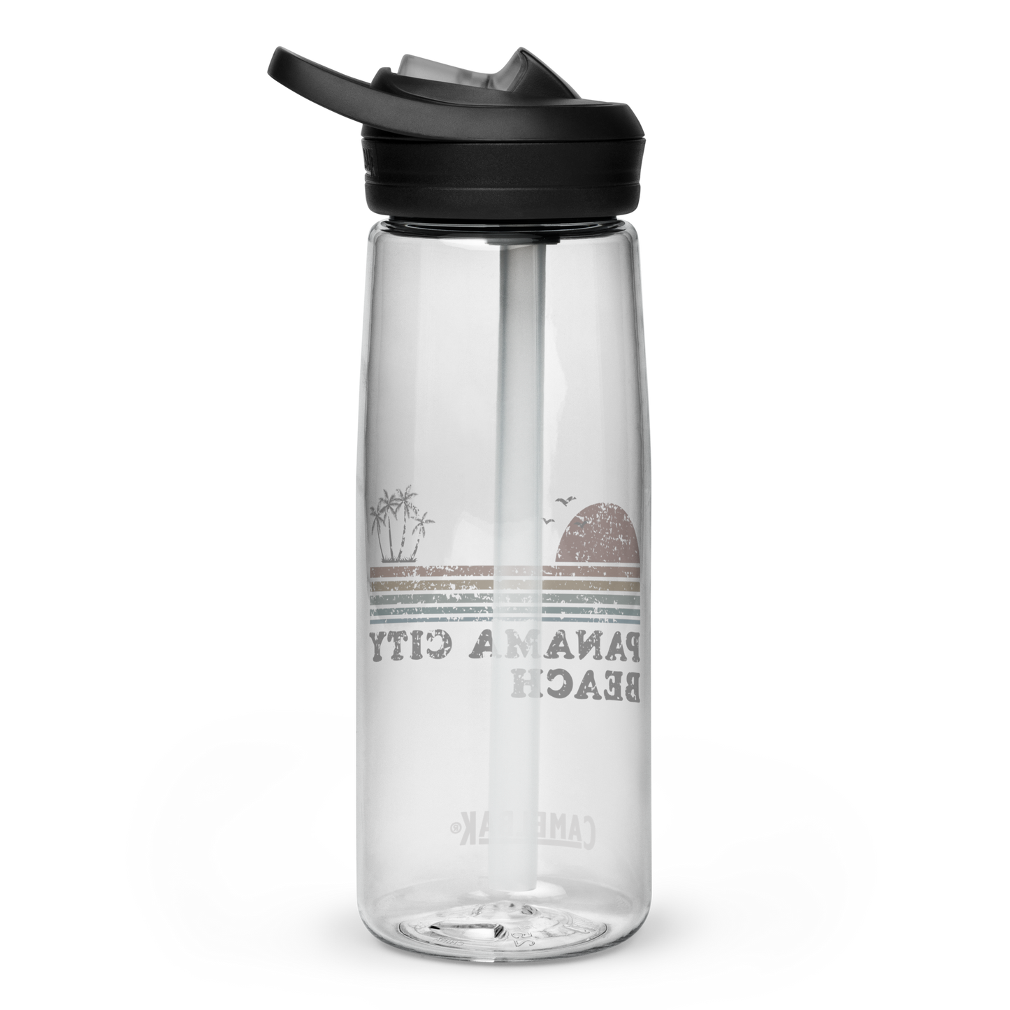 Sunset Streaks: Panama City Beach Sports Water Bottle