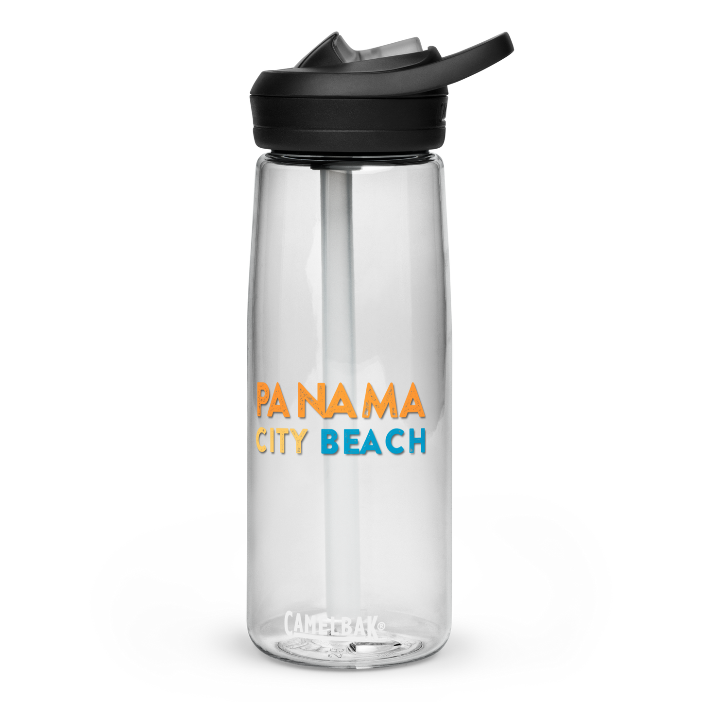 Panama City Beach Design Sports Water Bottle