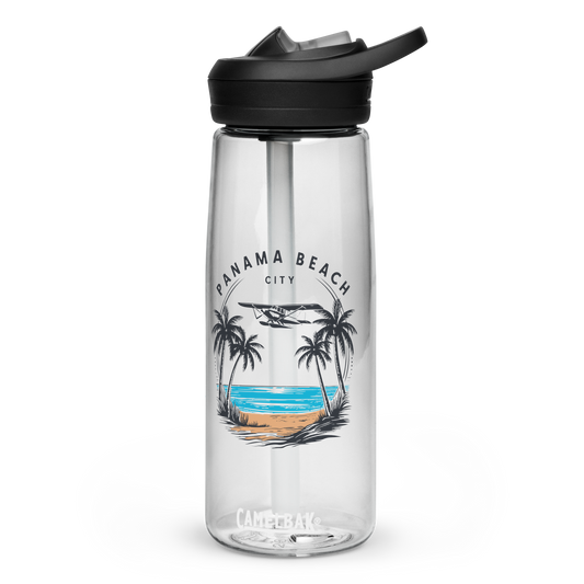 Skyline to Shoreline: Panama City Beach Sports Water Bottle