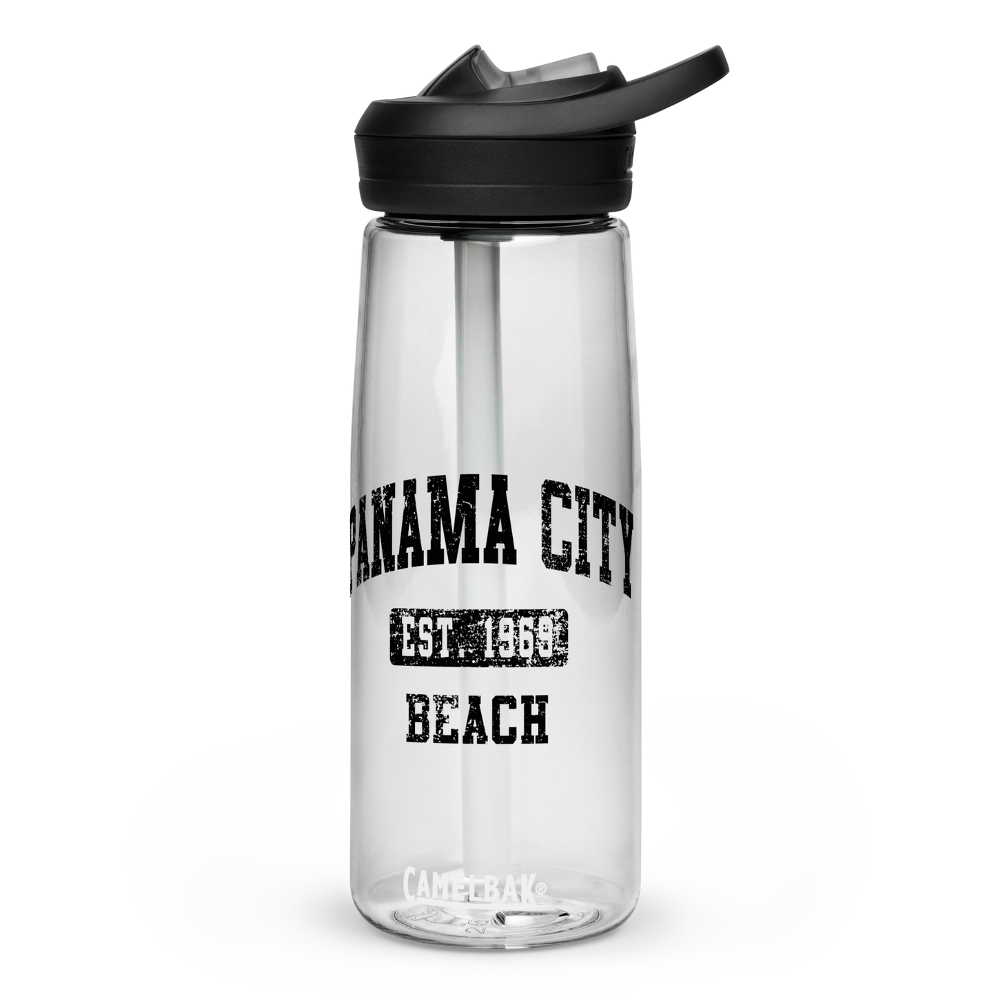 Vintage Vibes: Panama City Beach Est. 1969 Sports Water Bottle