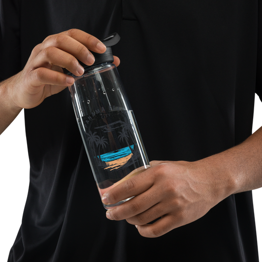 Skyline to Shoreline: Panama City Beach Sports Water Bottle