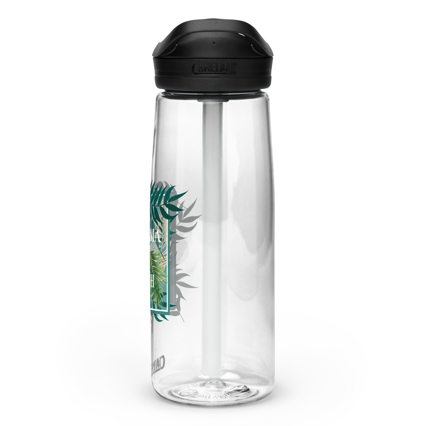 Tropical Canopy: Panama City Beach Sports Water Bottle