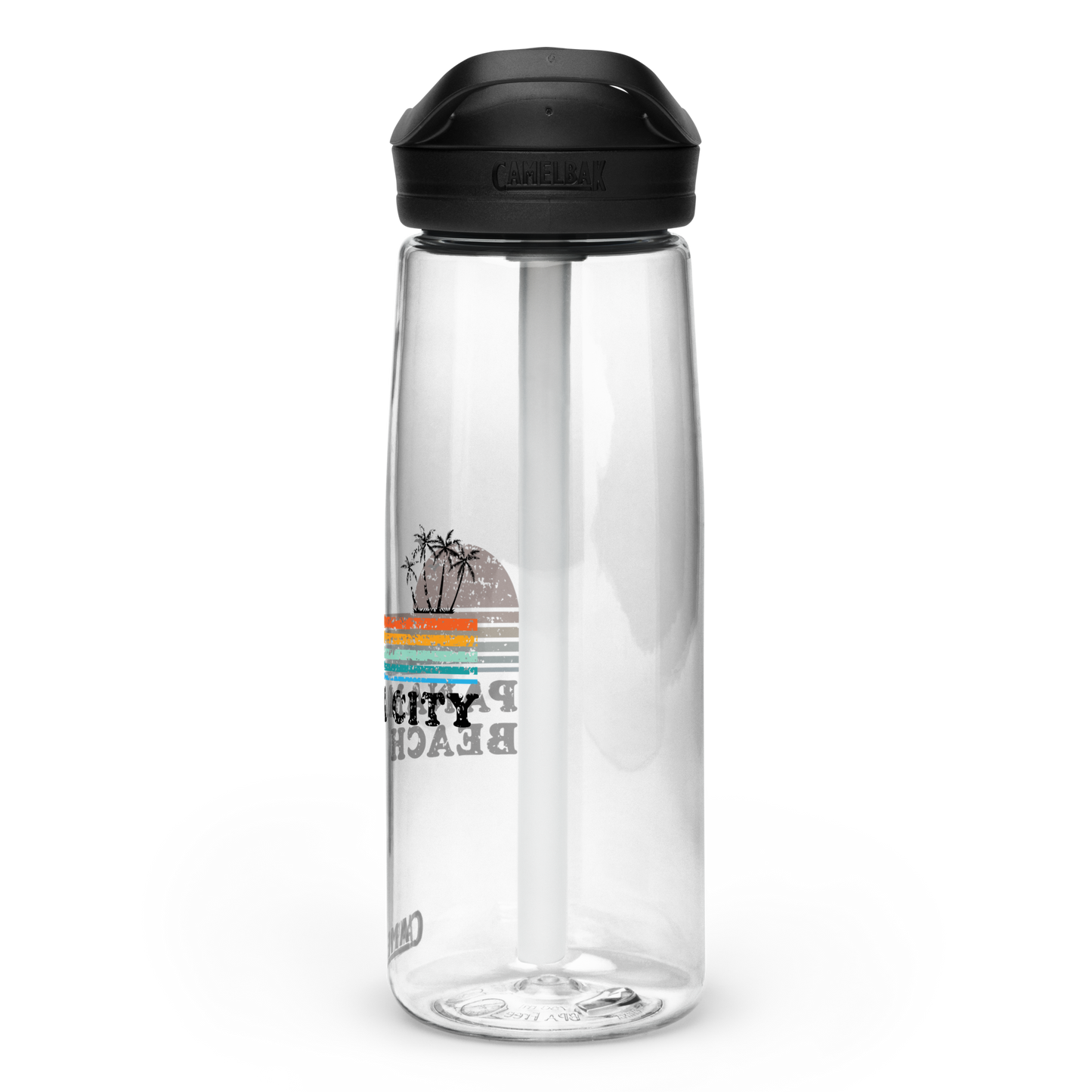 Sunset Streaks: Panama City Beach Sports Water Bottle