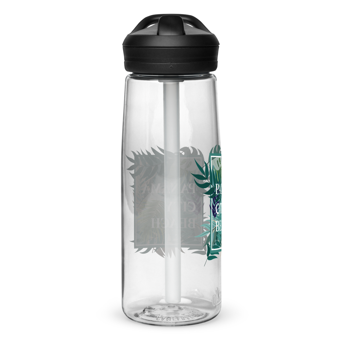 Tropical Canopy: Panama City Beach Sports Water Bottle