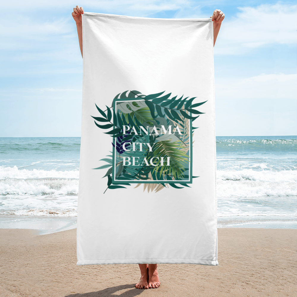 Tropical Canopy: Panama City Beach Towel