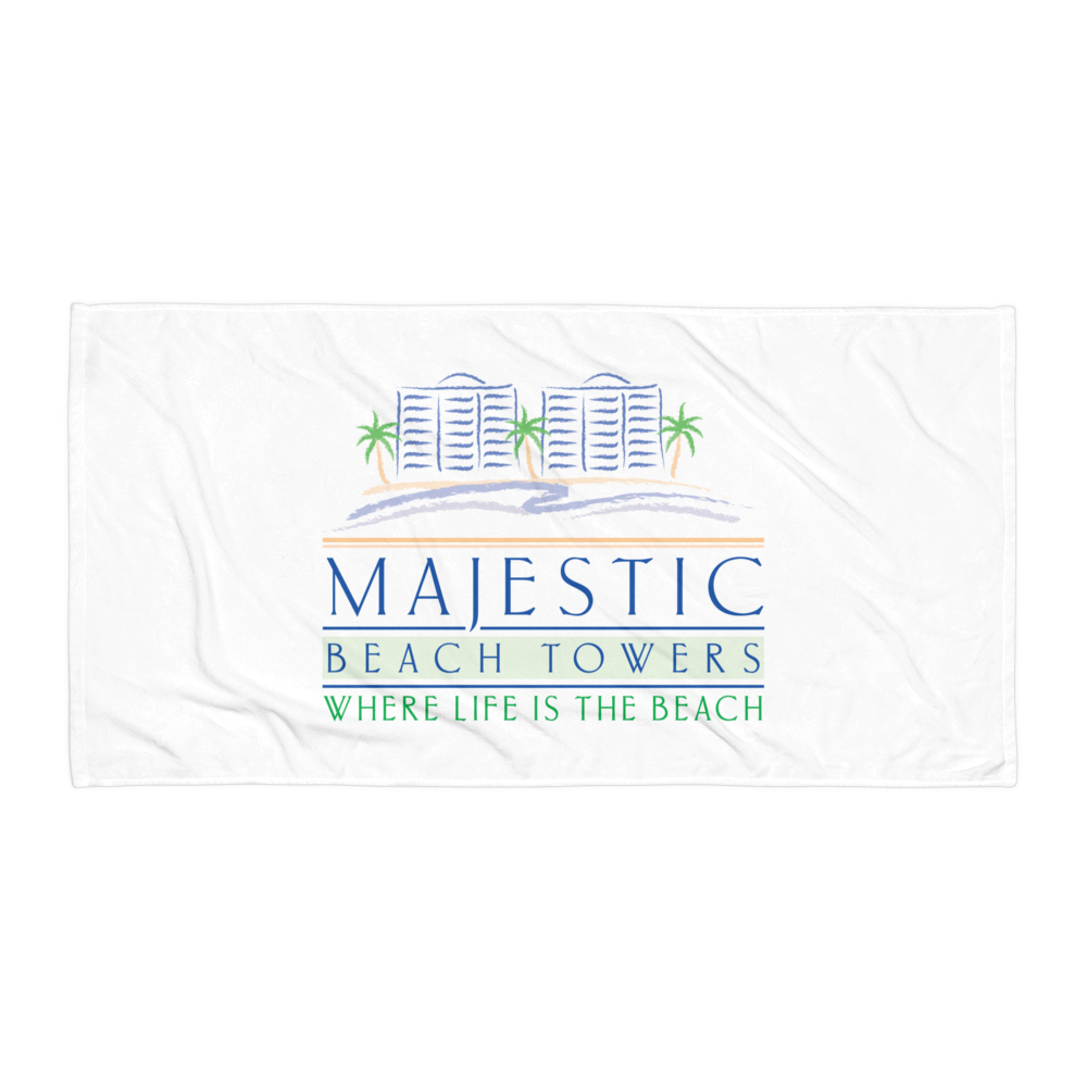 Majestic Beach Resort PCB Design Beach Towel