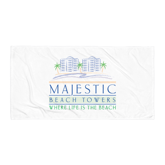 Majestic Beach Resort PCB Design Beach Towel