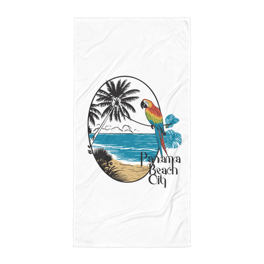 Parrot Perch: Panama City Beach Towel